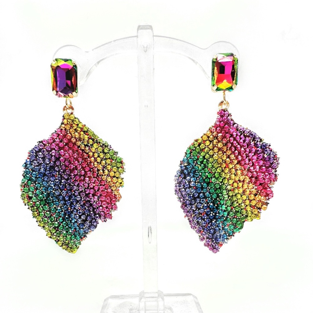 Radiance Theory Rainbow Crystal Post Earrings